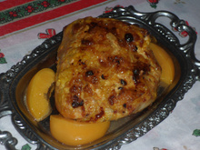 Picanha suína com molho de mostarda