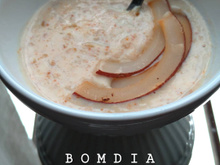 Mingau de aveia sabor canjica/ mata vontade de doce
