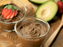 Mousse de chocolate vegano