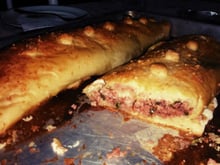 Pão enrolado da Kuca