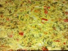 Torta de abobrinha verde