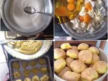 Pão de queijo mineiro