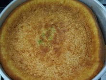 Bolo cremoso de limão
