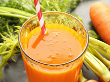 Suco de cenoura