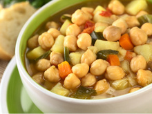 Sopa de grão-de-bico