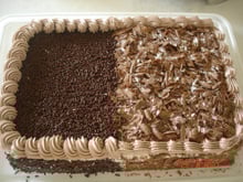 Pão de ló de chocolate