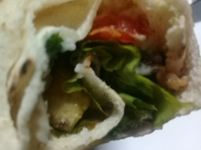 Shawarma misto de frango e carne