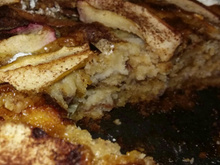 Torta de maçã sem glúten