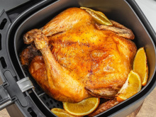 Frango assado na airfryer