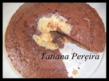 Bolo chocolate com beijinho expresso