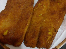 Bife de casca de banana à milanesa