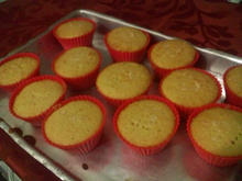Muffins de coco rápidos