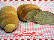 Pão caseiro facinho de fazer e comer , hummm..