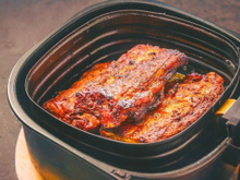 Carne de porco na airfryer