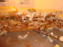 Torta fria de frango