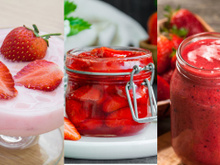 3 combinações surpreendentes com morango que você precisa experimentar: uma explosão de sabores, com ingredientes cremosos, cítricos e picantes