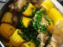 Frango com milho verde