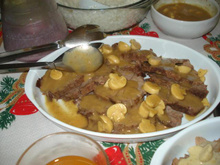 Lagarto ao falso molho madeira