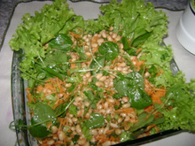 Salada de soja