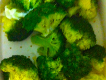 Salada de brócolis com alho