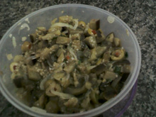 Salada de berinjela