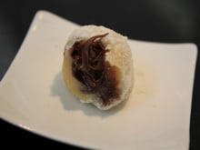 Brigadeiro de leite em pó com creme de avelã