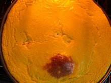 Suflê de abóbora japonesa (moranga)