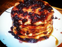 Blueberry pancake