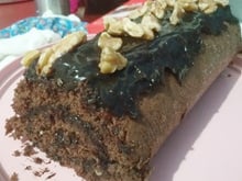 Rocambole de Chocolate