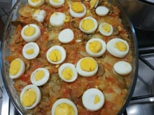 Bacalhau desfiado