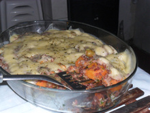 Carne seca com abóbora