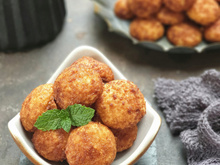 Bolinho de Batata com Philadelphia