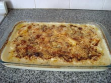 Batatas gratinadas