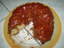 Bolo mágico de goiabada