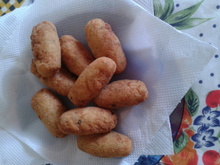 Croquete de chuchu