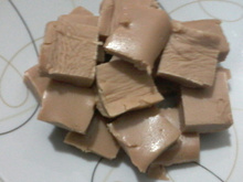 Doce de leite em pedaço