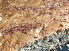 Bolo de banana e maçã