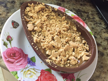 Ovo de Colher: Doce de Leite com Paçoca