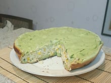 Torta de liquidificador na frigideira