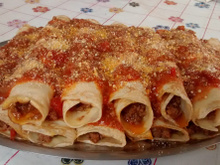 Panqueca "carinho de mãe"