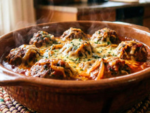 Nunca comi nada igual: receita de almôndegas assadas com cebolas caramelizadas transformou os almoços de domingo na minha casa!