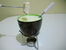 Fondue de queijo (barato)