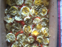 Pizza de berinjela