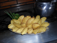 Pastel de fubá do Sul de Minas