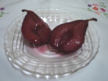 Pêras ao vinho