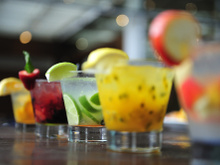 Drinks deliciosos à base de saquê