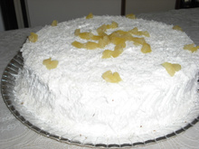 Torta de abacaxi deliciosa