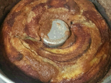 Cuca simples de banana