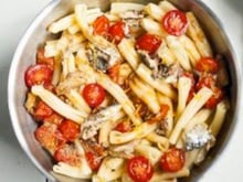 Macarrão com sardinha