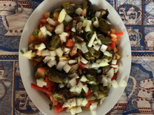 Salada de jiló